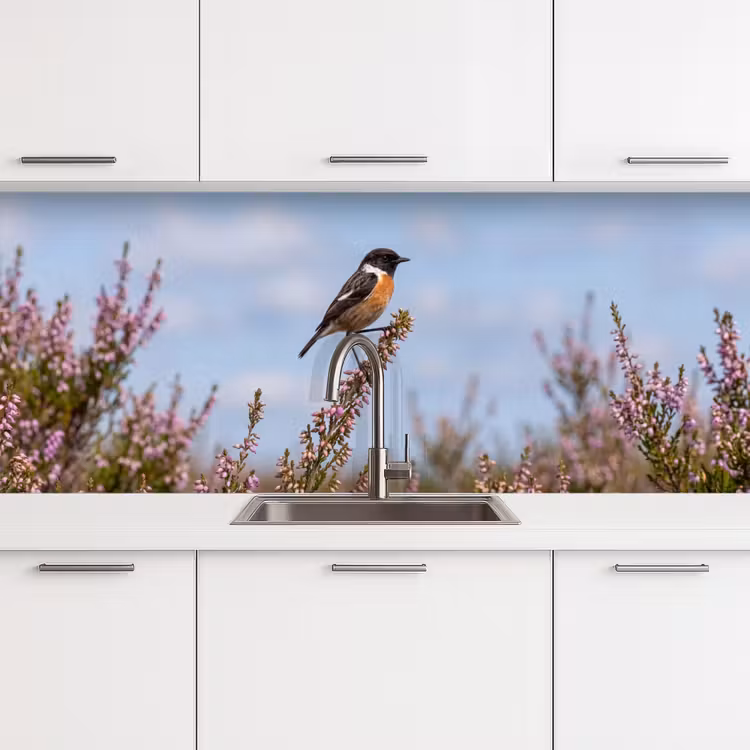 Schienale cucina - Saltimpalo - Erica - Viola - Natura - Atmosfera — 4