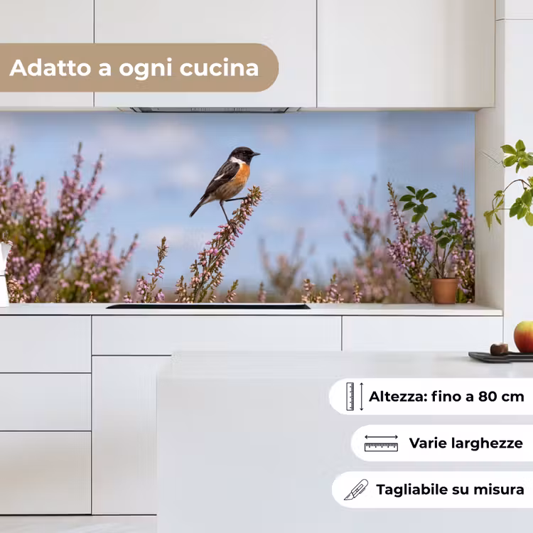 Schienale cucina - Saltimpalo - Erica - Viola - Natura - Atmosfera — 7