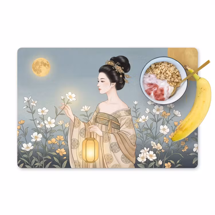 Tovaglietta – 6 pezzi - Asiatico - Donna - Kimono — 1