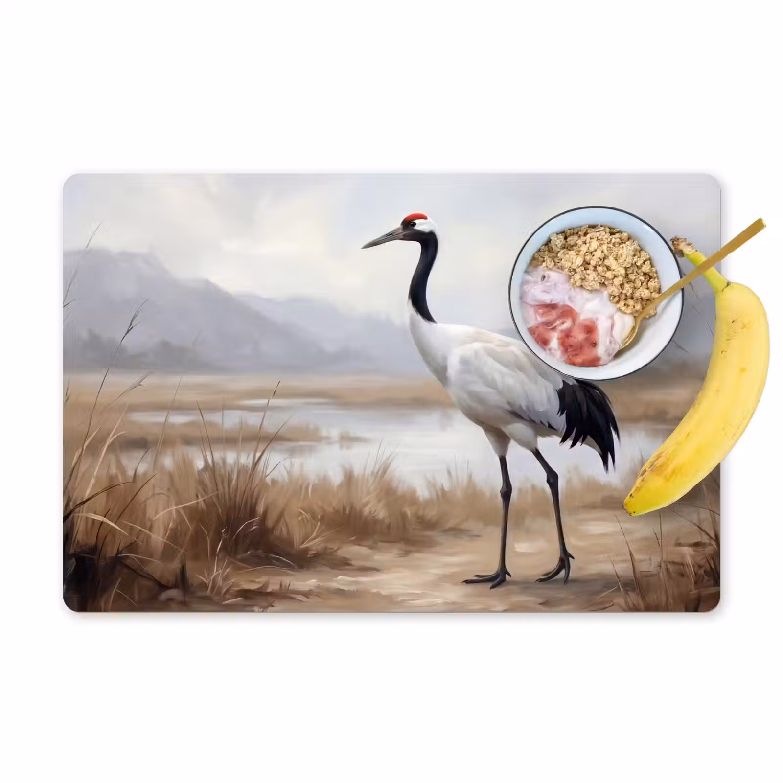 Tovaglietta – 6 pezzi - Gru - Natura - Realistico — 1
