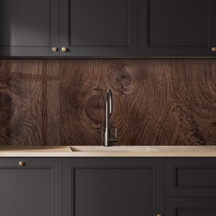 Schienale cucina - Venature del legno - Struttura - Motivo - Marrone - Rustico — 6