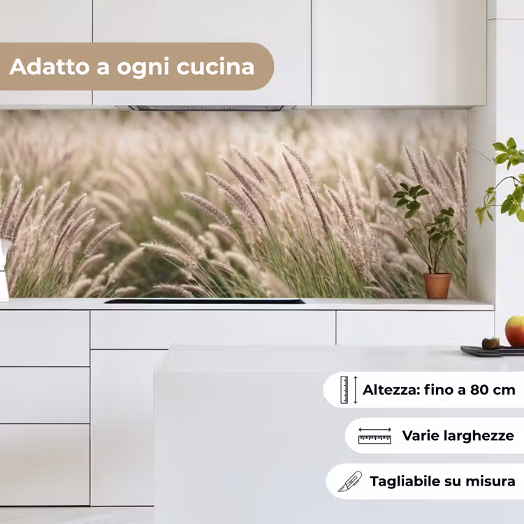 Schienale cucina - Erba - Primo piano - Verde — 7