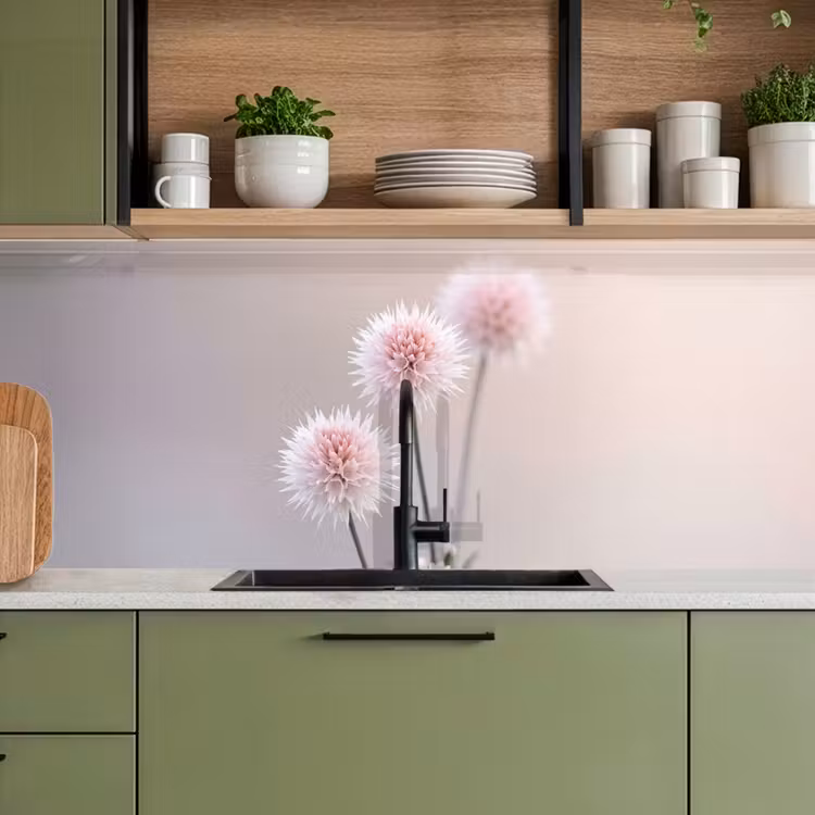 Schienale cucina - Fiori - Bulbi - Rosa — 8