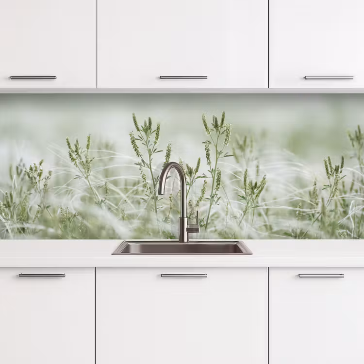 Schienale cucina - Erbe - Minimalista - Verde — 4