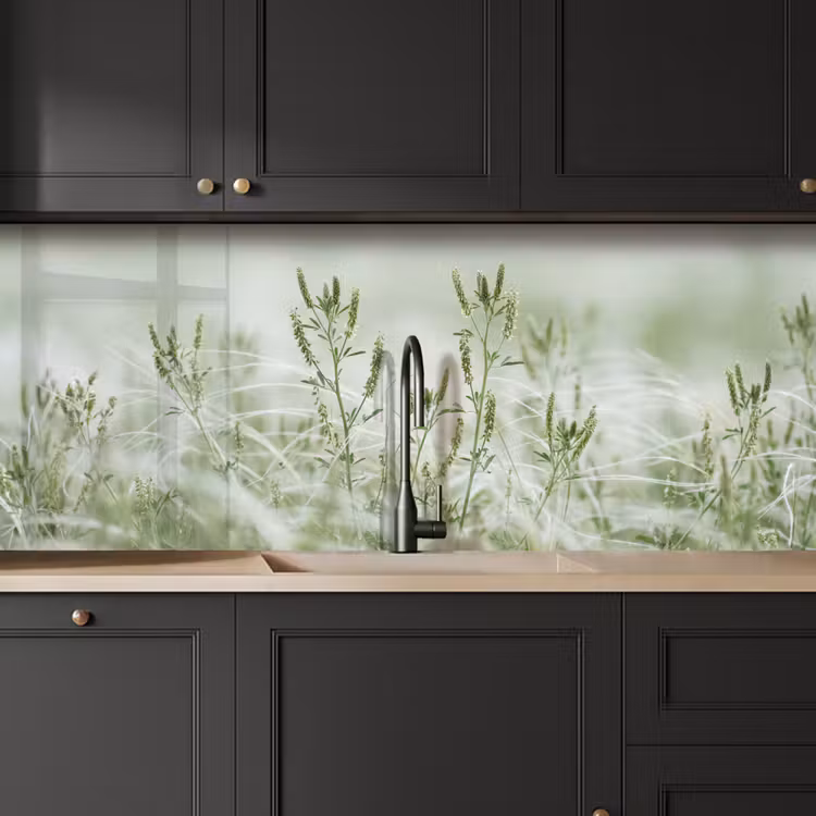 Schienale cucina - Erbe - Minimalista - Verde — 6