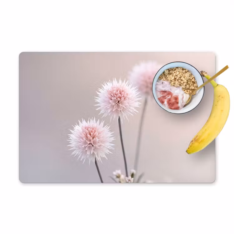 Tovaglietta – 6 pezzi - Fiori - Bulbi - Rosa — 1