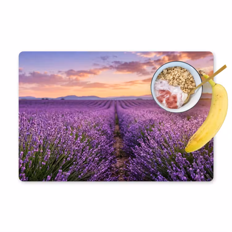 Tovaglietta – 6 pezzi - Lavanda - Campo - Natura - Viola — 1