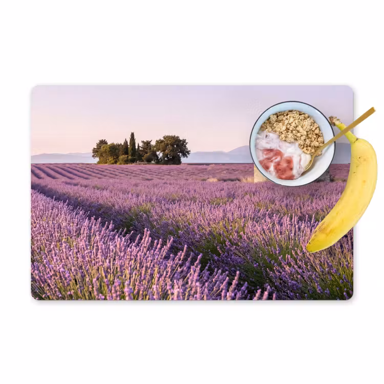 Tovaglietta – 6 pezzi - Lavanda - Paesaggio - Sereno - Viola — 1