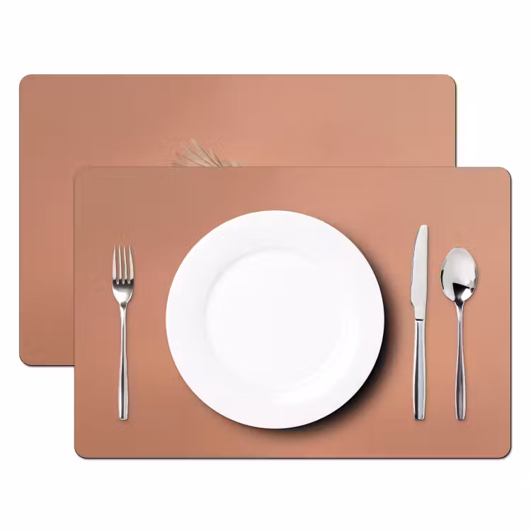 Tovaglietta – 6 pezzi - Pettirosso - Natura - Rosa — 2