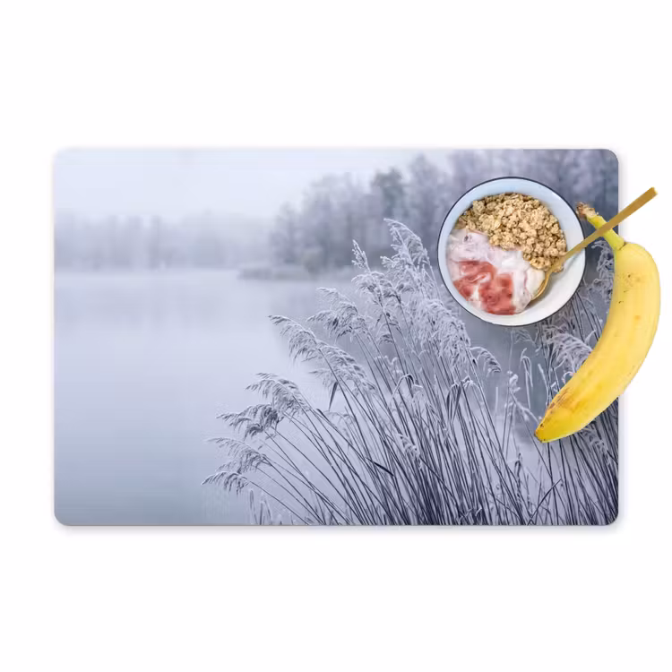Tovaglietta – 6 pezzi - Canna - Congelato - Inverno - Natura — 1