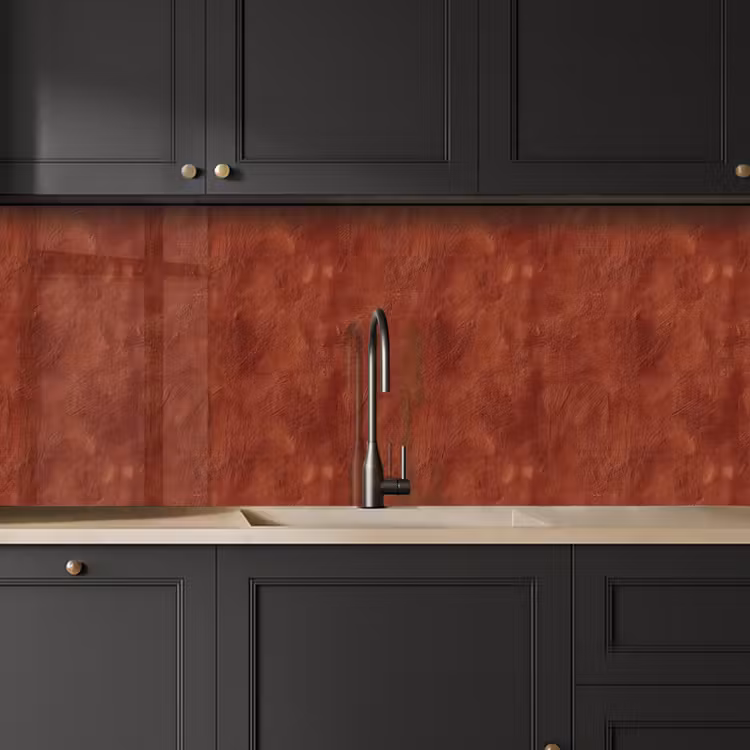 Schienale cucina - Stucchi - Texture  - Terracotta — 6
