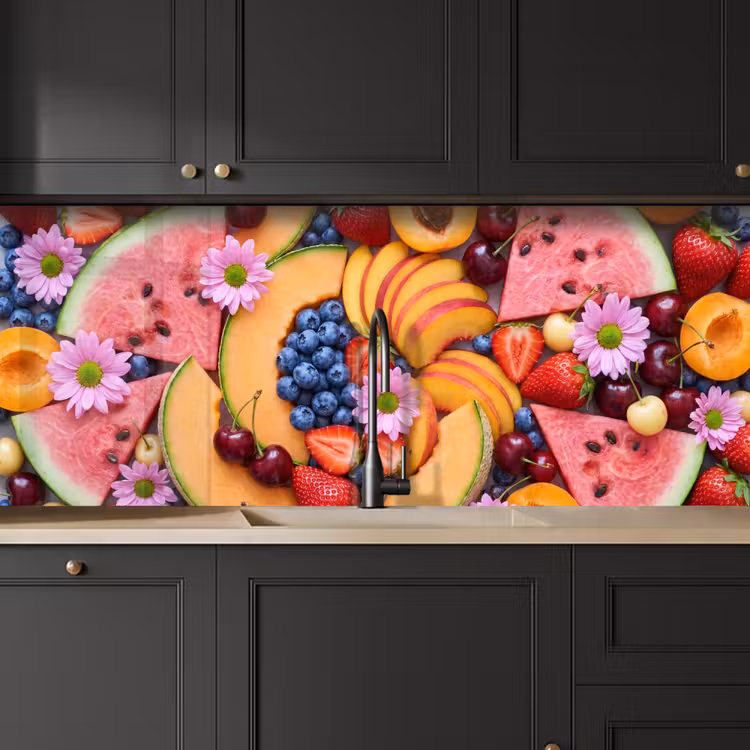 Schienale cucina - Cibo - Frutta - Estate - Colorato — 6
