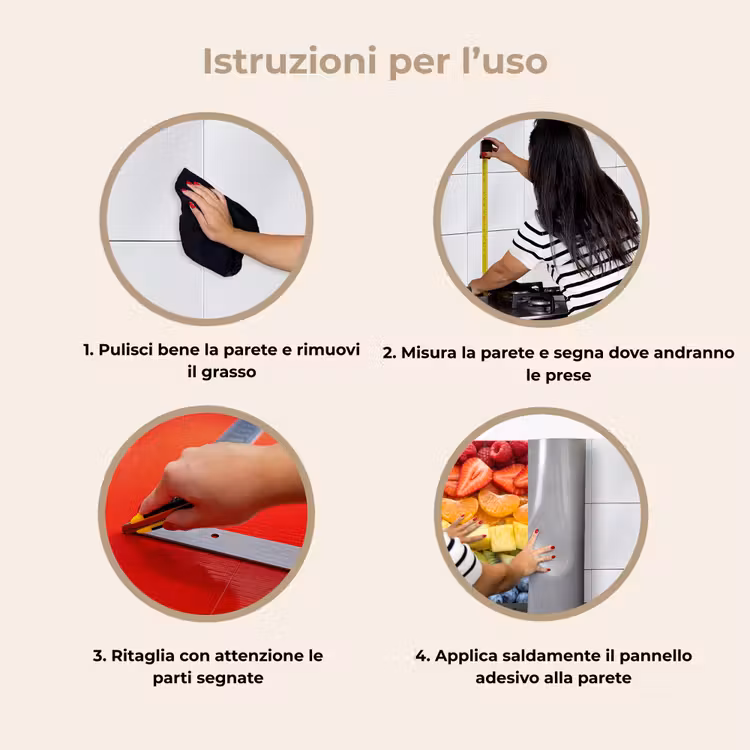 Schienale cucina - Frutta - Arcobaleno - Salutare - Colorato — 9