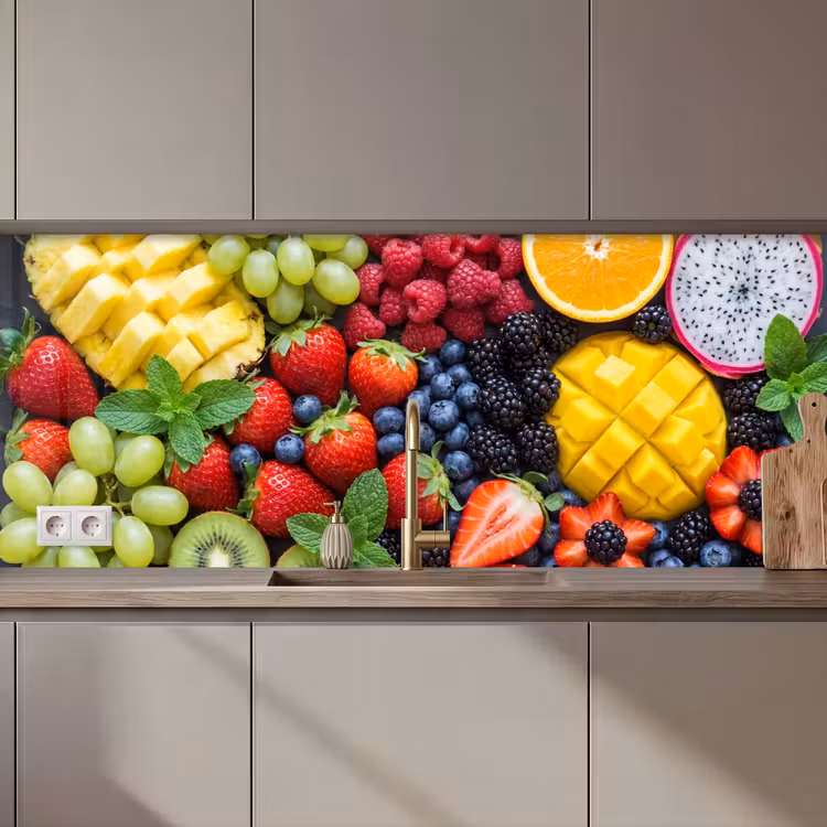 Schienale cucina - Frutta - Fresca - Colorata - Cibo — 1