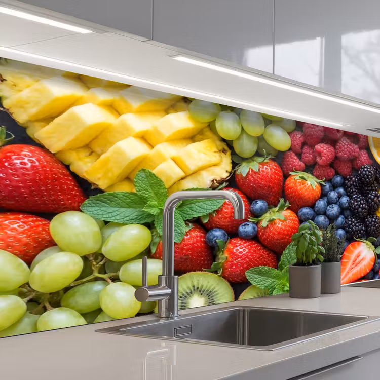 Schienale cucina - Frutta - Fresca - Colorata - Cibo — 2