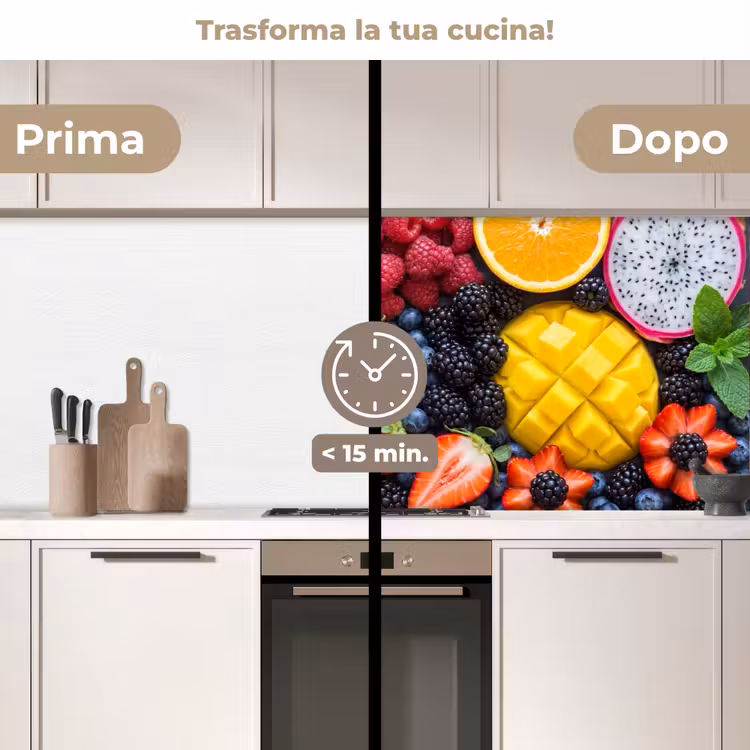 Schienale cucina - Frutta - Fresca - Colorata - Cibo — 3