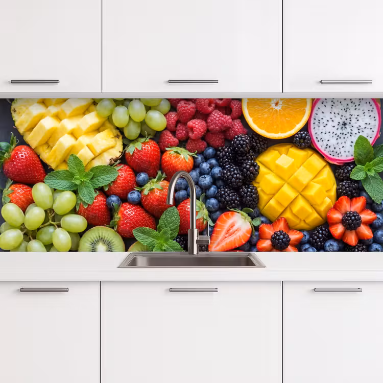 Schienale cucina - Frutta - Fresca - Colorata - Cibo — 4