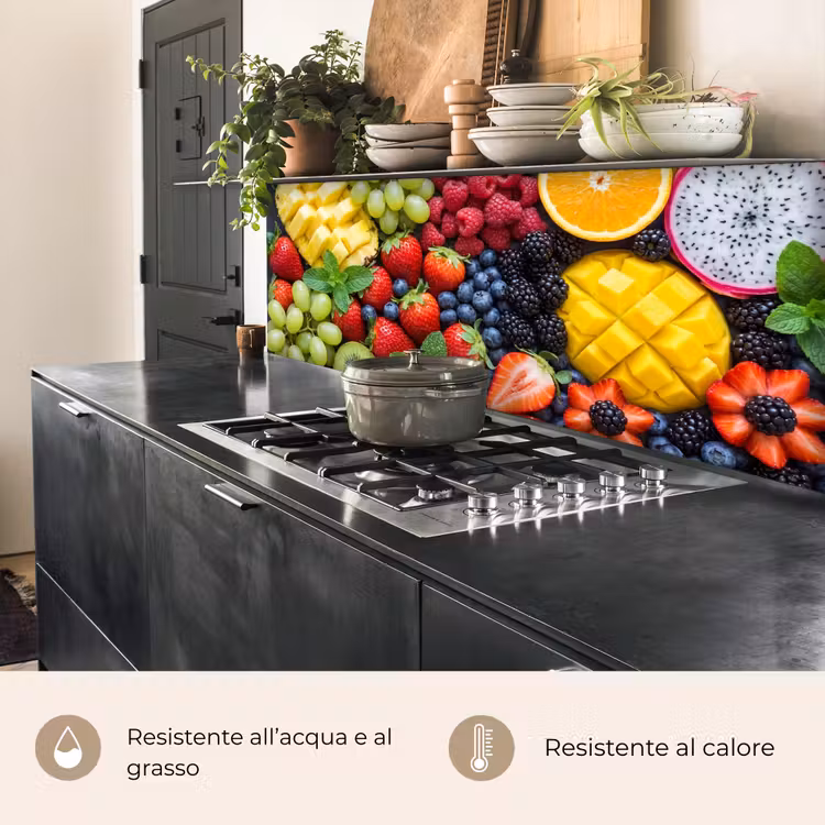 Schienale cucina - Frutta - Fresca - Colorata - Cibo — 5
