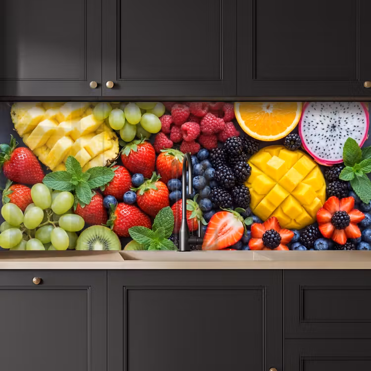 Schienale cucina - Frutta - Fresca - Colorata - Cibo — 6