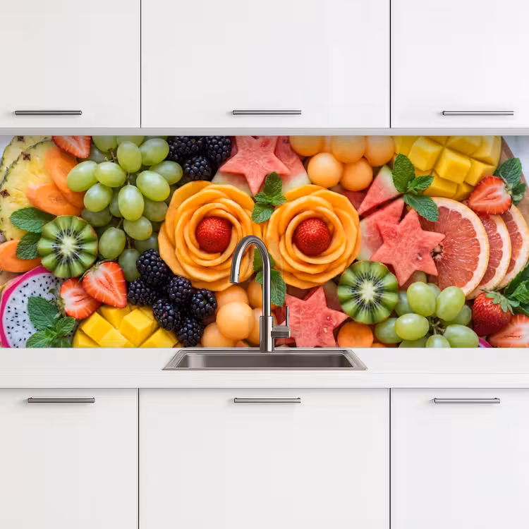 Schienale cucina - Frutta - Varietà - Colorata - Fresca - Cibo — 4