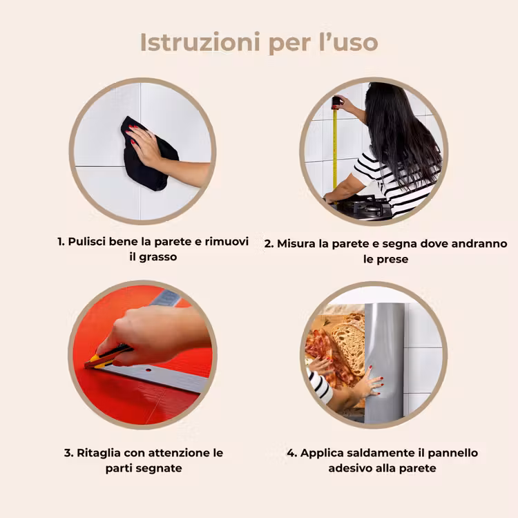 Schienale cucina - Cibo - Colazione - Legno - Rustico - Giallo — 9