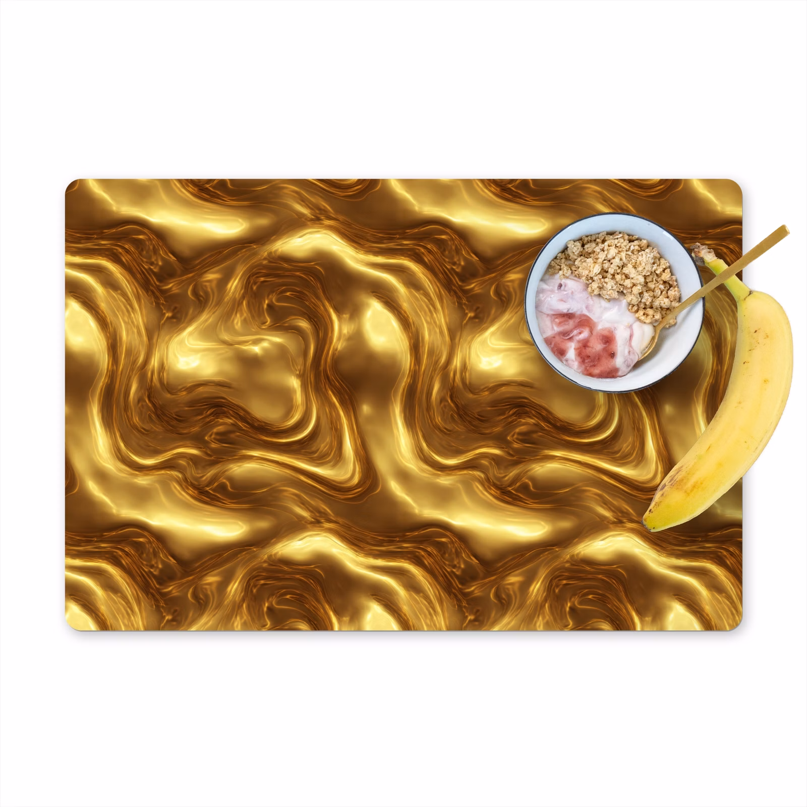 Tovaglietta – 6 pezzi - Consistenza - Liquido - Biologico - Oro — 1