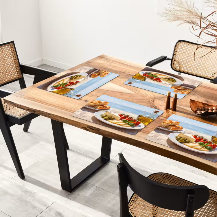 Tovaglietta – 6 pezzi - Cibo - Mediterraneo - Natura - Dipinto — 4