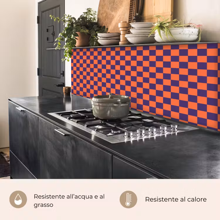 Schienale cucina - Modello - Classico - Viola — 5