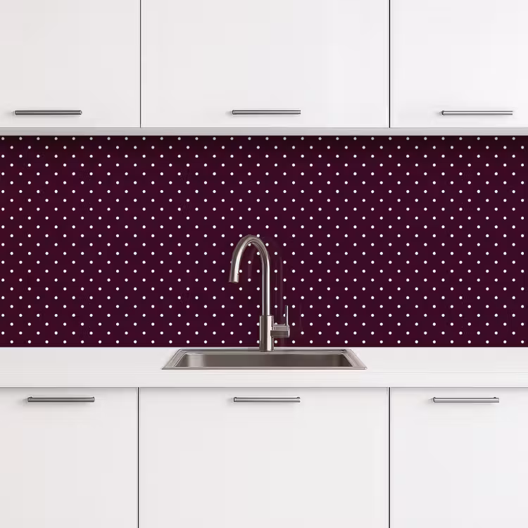 Schienale cucina - Puntini - Moderno - Viola — 4