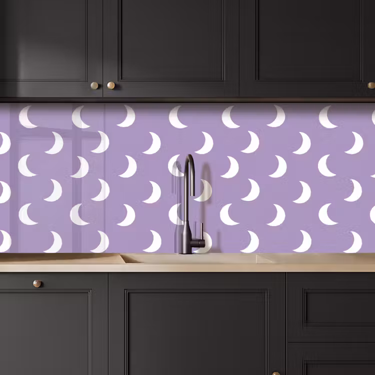 Schienale cucina - Criniera - Modello - Viola — 6