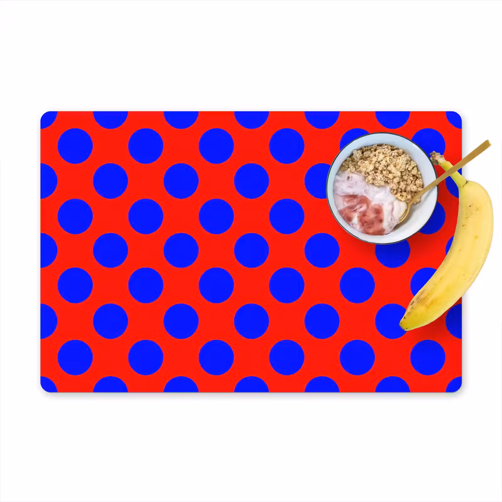 Tovaglietta – 6 pezzi - Puntini - Classico - Rosso — 1
