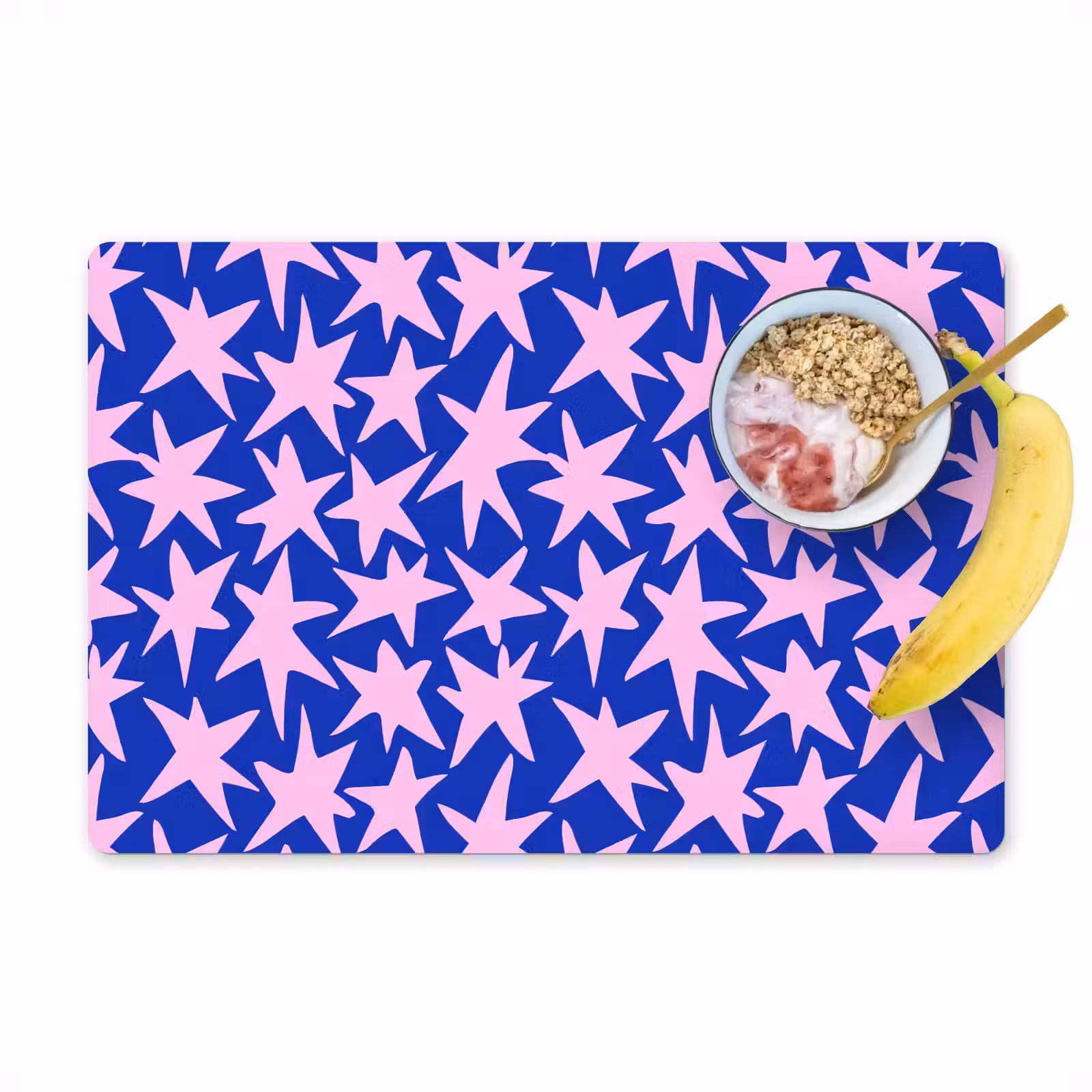 Tovaglietta – 6 pezzi - Moderno - Stelle - Blu — 1
