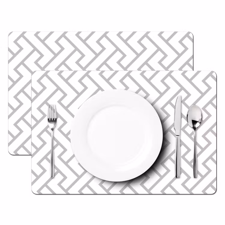 Tovaglietta – 6 pezzi - Grafica - Motivo - Moderno - Linea — 2