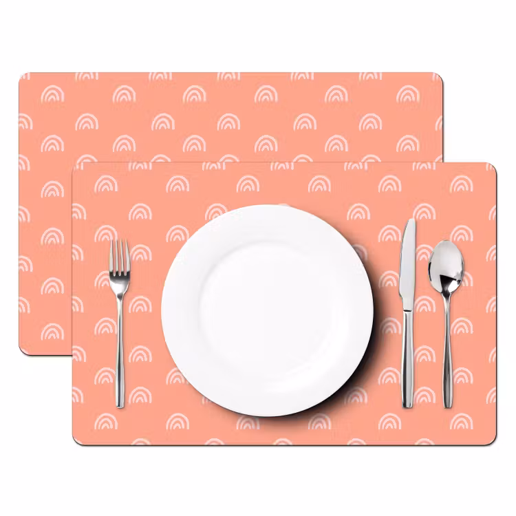 Tovagliette - Salmone morbido Arcobaleno — 2