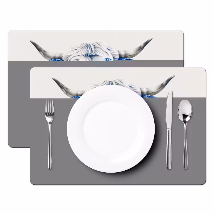 Tovagliette - Toro blu di Delft — 2