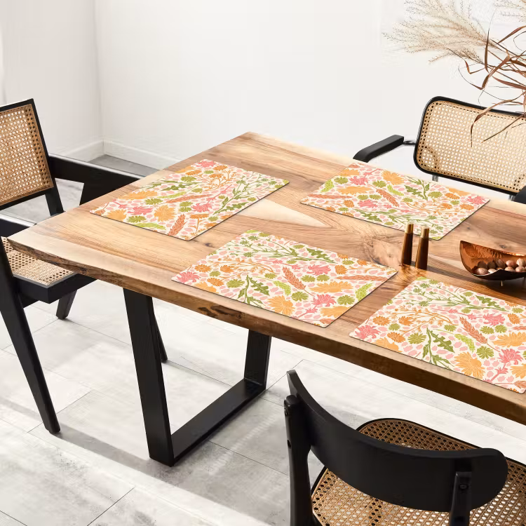 Tovagliette - Opulenza floreale in versione pastello — 4