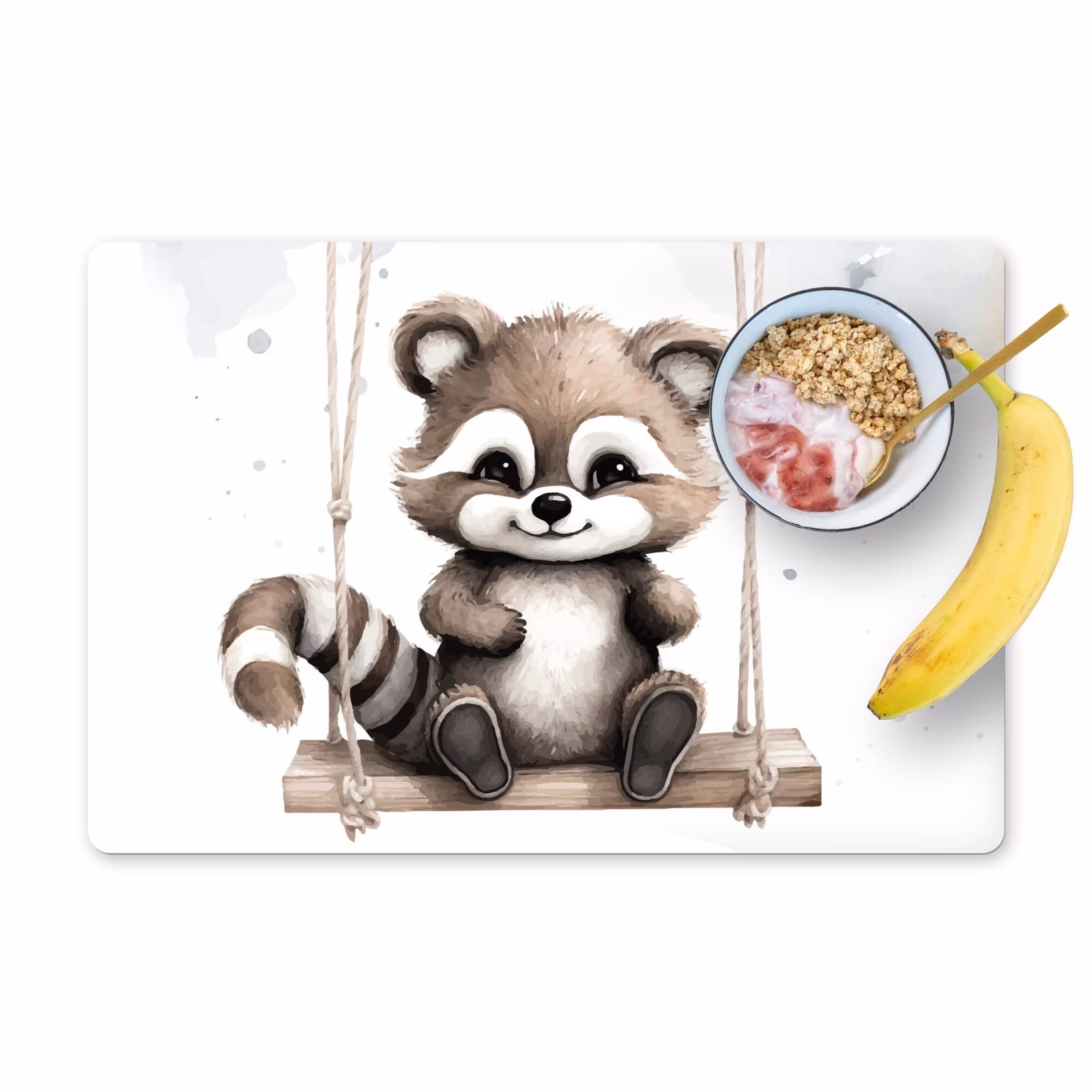 Tovagliette - Procione - Animale - Bambini - Cameretta - Nursery — 1