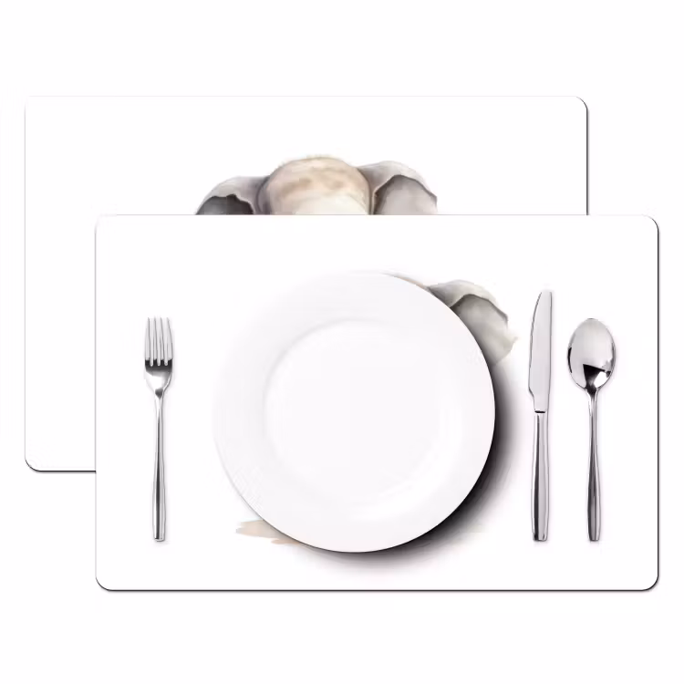 Tovagliette - Elefante - Animali - Bambini - Acquerello — 2