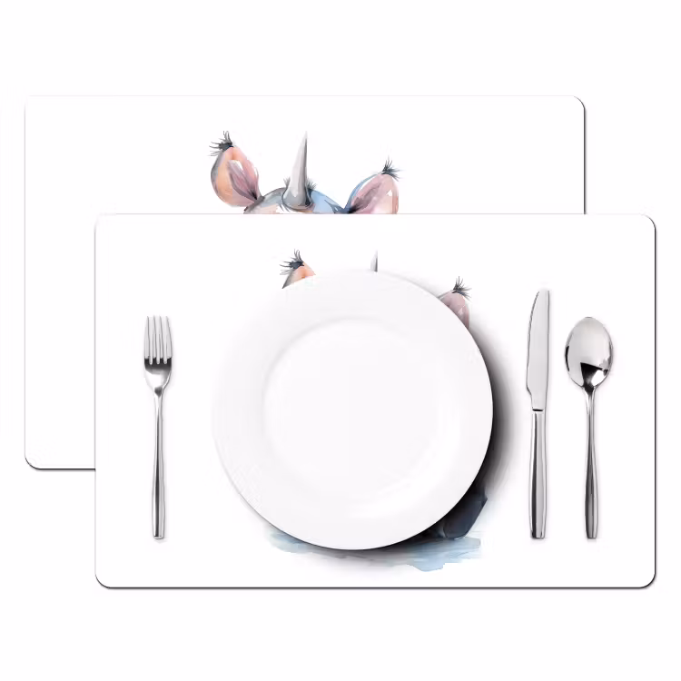 Tovagliette - Rinoceronte - Animale bambino - Animali — 2