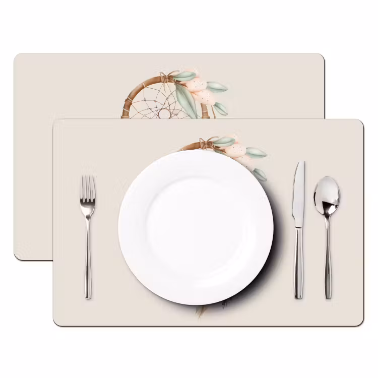 Tovagliette - Acchiappasogni - Bohemien - Boho - Colori pastello — 2