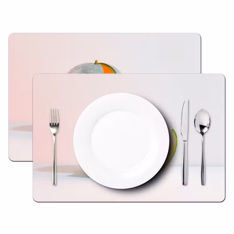 Tovagliette - Disco - Discoball - Melone - Pastello — 2