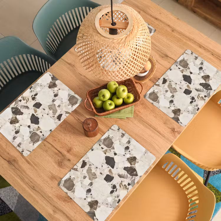 Tovagliette - Neutro - Pietre - Decorazione - Terrazzo — 3