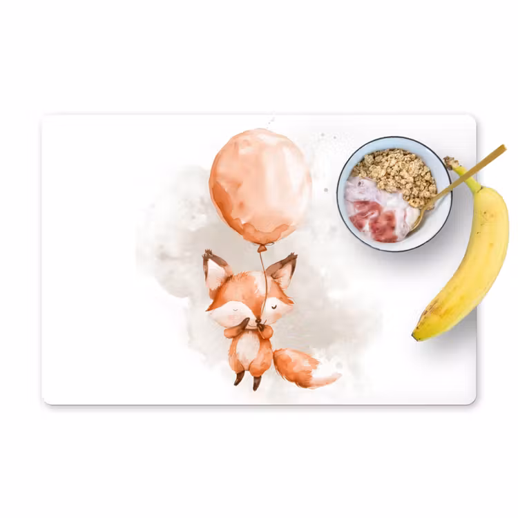 Tovagliette - Volpe - Colori pastello - Animale — 1