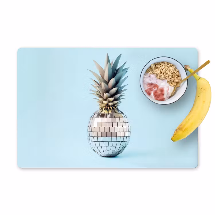 Tovagliette - Blu - Ananas - Disco - Discoball — 1