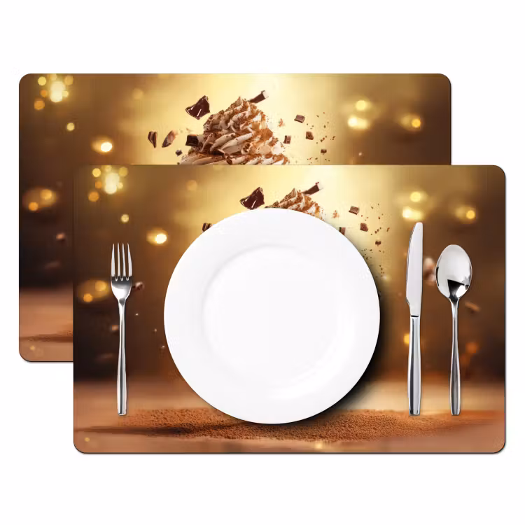 Tovagliette - Dessert - Cioccolato - Dolce - Cibo — 2