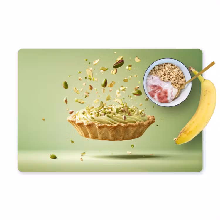 Tovagliette - Pistacchio - Torta - Noci - Cibo — 1