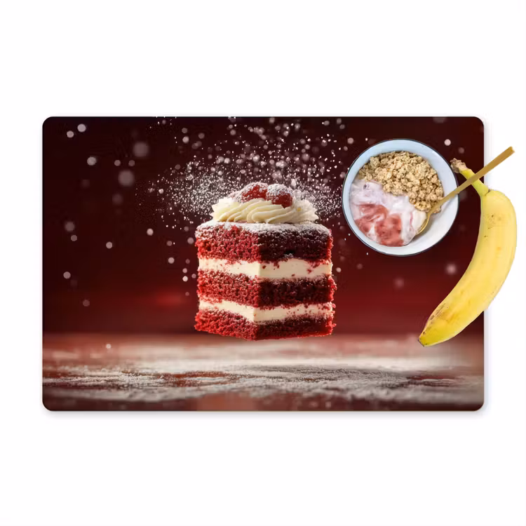 Tovagliette - Red - Velvet - Cake - Food — 1