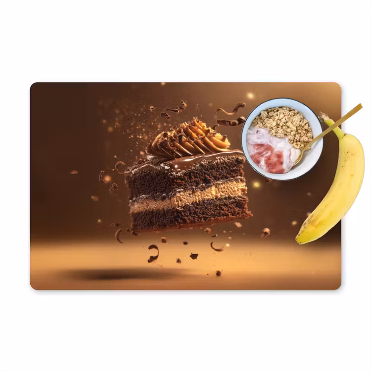 Tovagliette - Torta - Cioccolato - Cibo - Brownie — 1