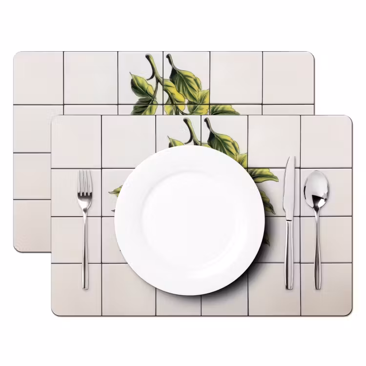 Tovagliette - Limone - Decorazione - Rami — 2