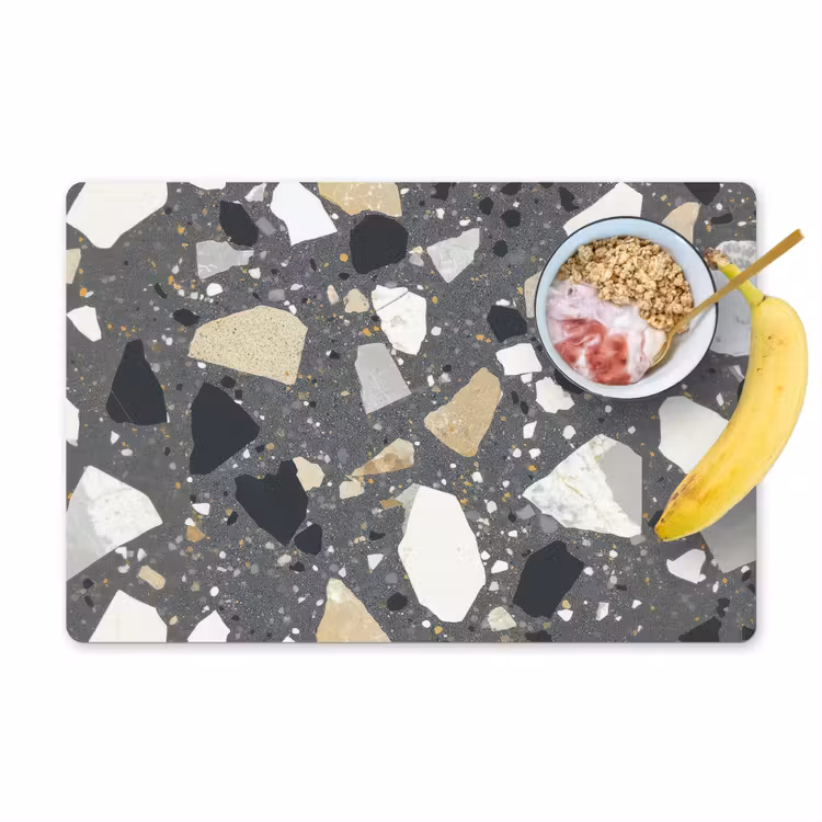 Tovagliette - Terrazzo - Decorazione - Pietre — 1